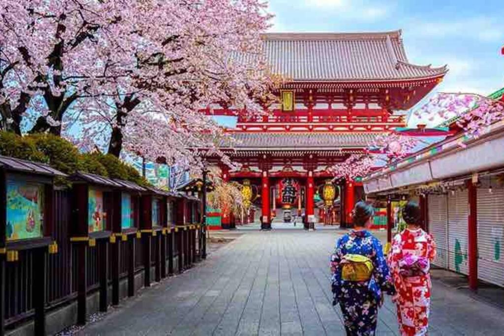 西浅草2ldk広々ファミリーorグループ Asakusa 2 Bedroom Präfektur Tokio